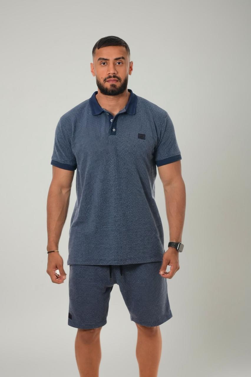 CONJUNTO POLO HOMBRE TEXTURA