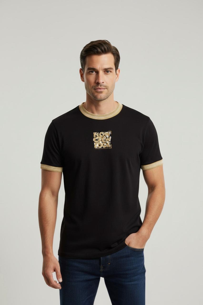 CAMISETA SEMI AJUSTADA HOMBRE