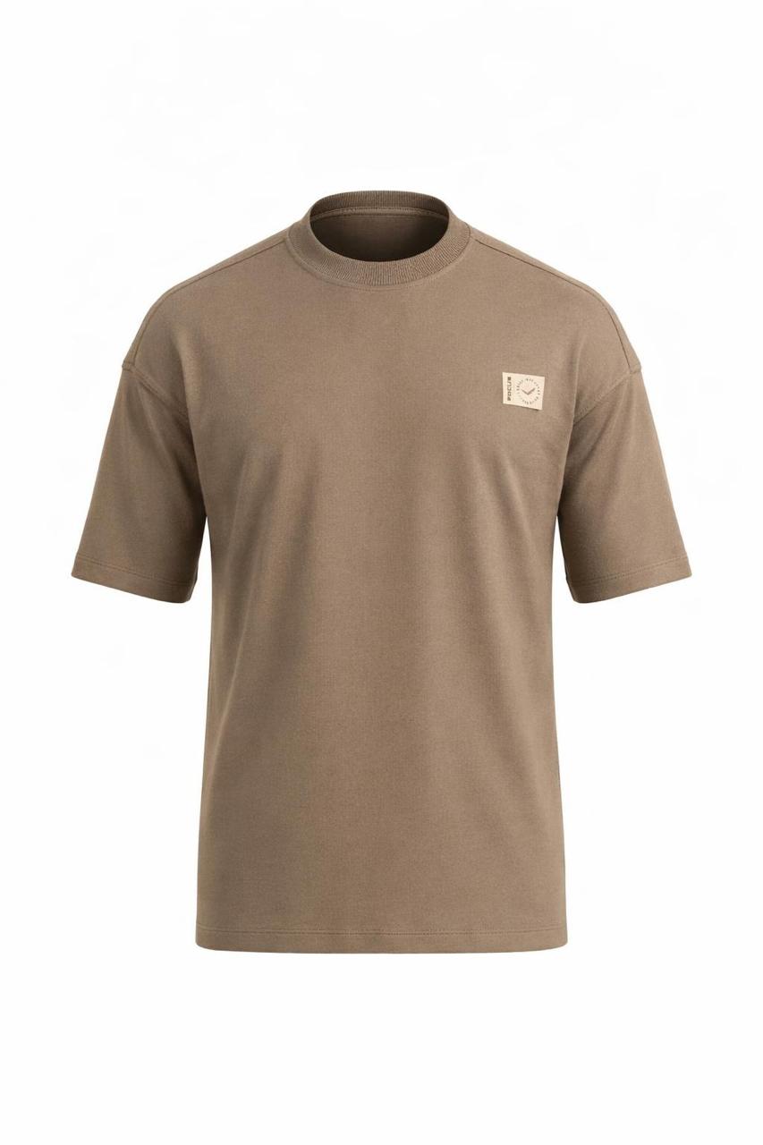 CAMISETA TEXTURIZADA OVERSIZE HOMBRE