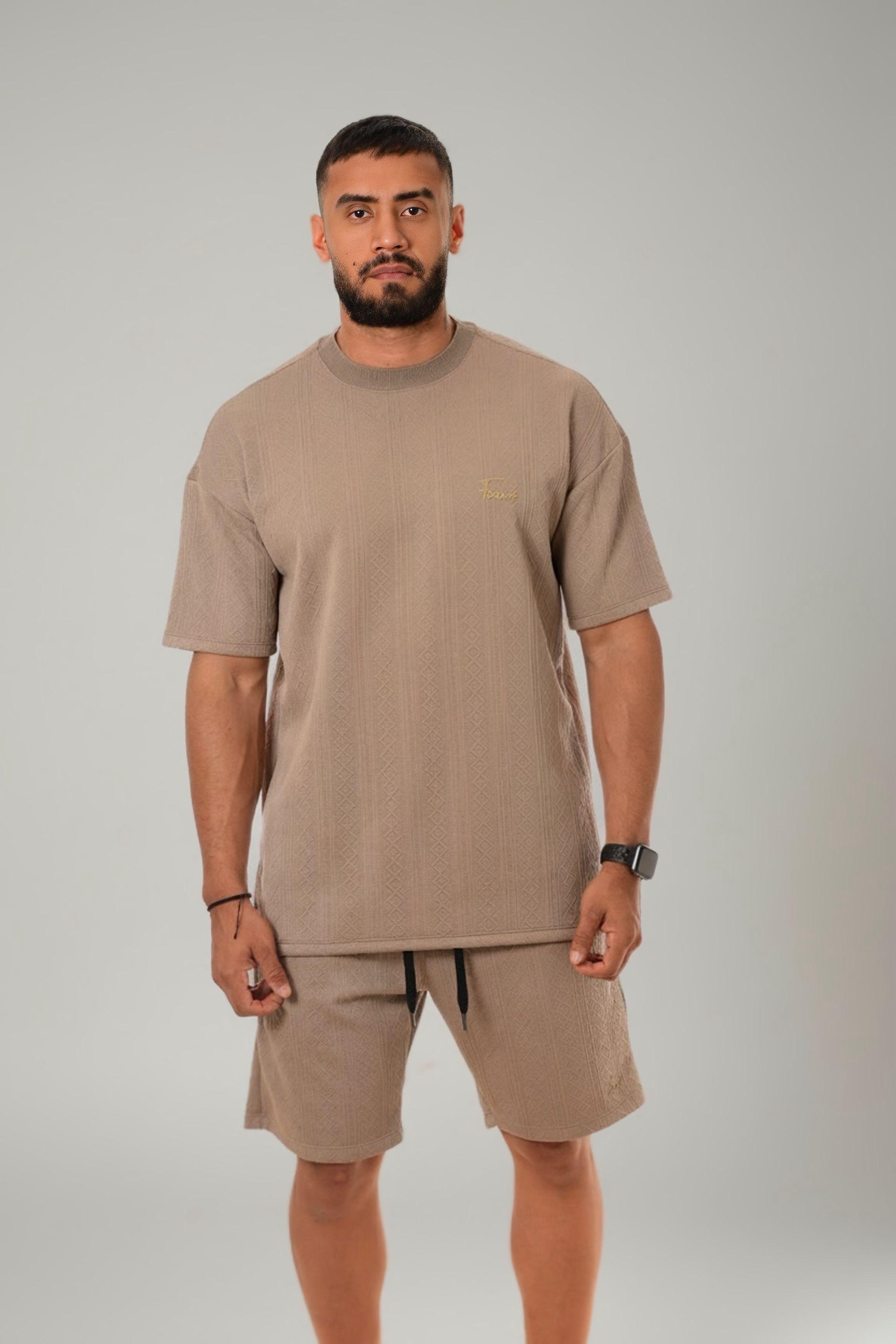 CONJUNTO OVERSIZE  HOMBRE TEXTURA