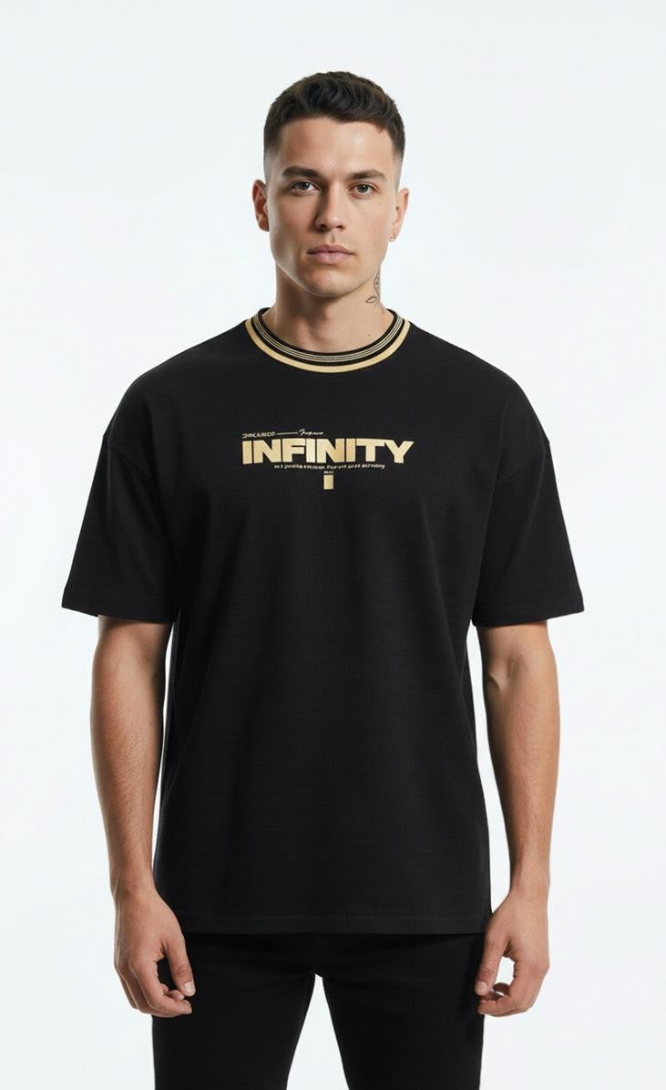 CAMISETA TEXTURIZADA OVERSIZE HOMBRE