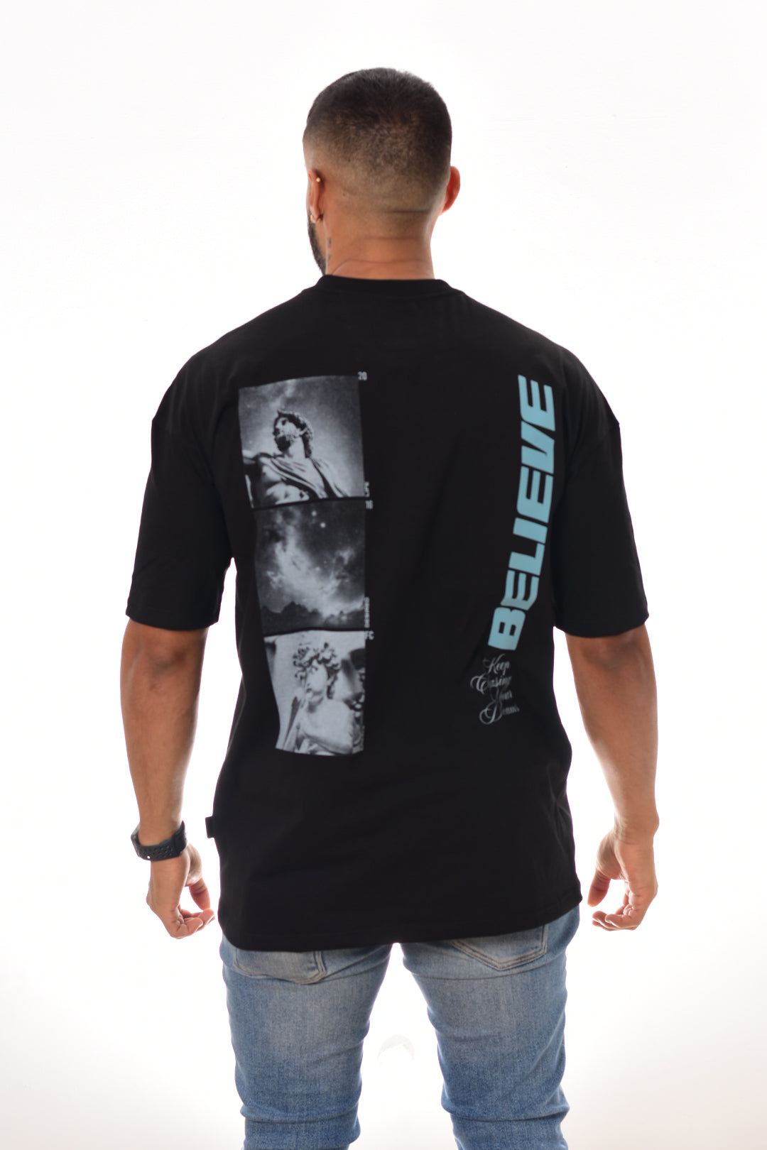 Oversize Focus Believe Hombre