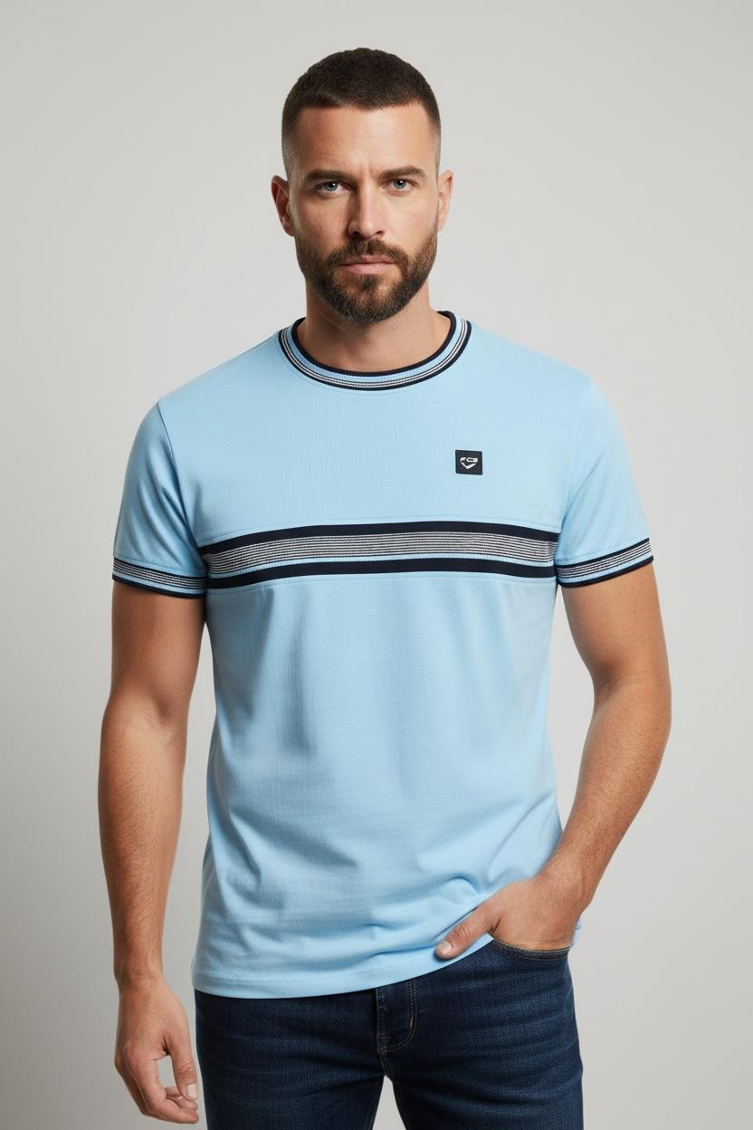 CAMISETA SEMI AJUSTADA HOMBRE