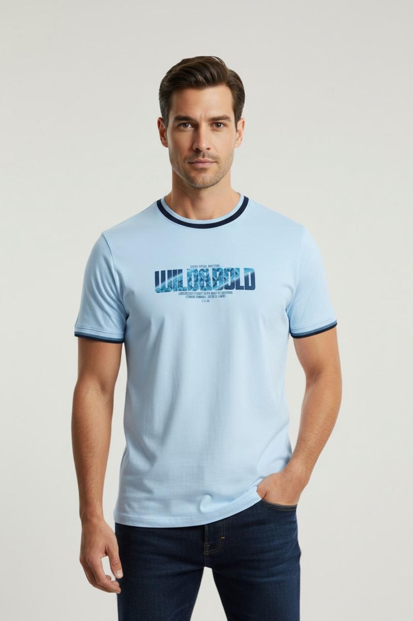 CAMISETA SEMI AJUSTADA HOMBRE