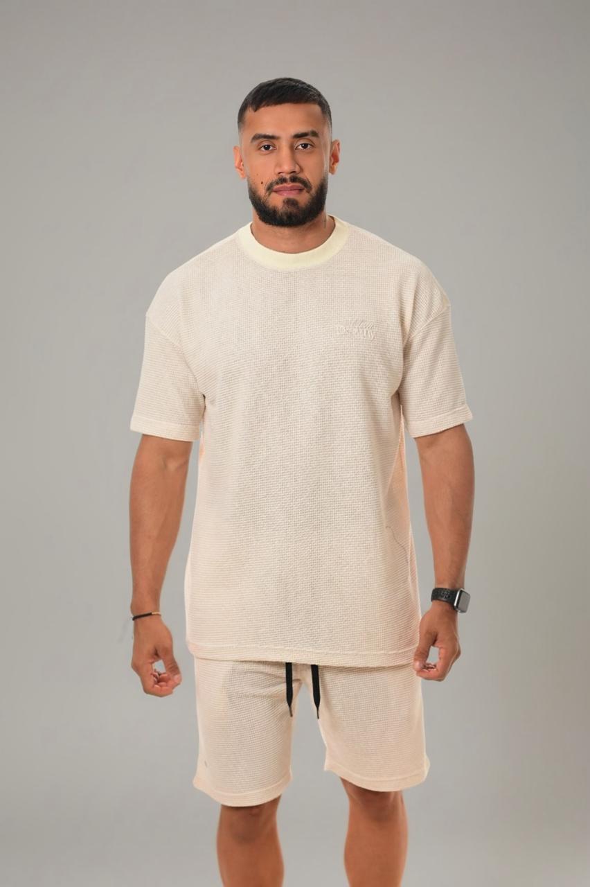 CONJUNTO OVERSIZE HOMBRE TEXTURA