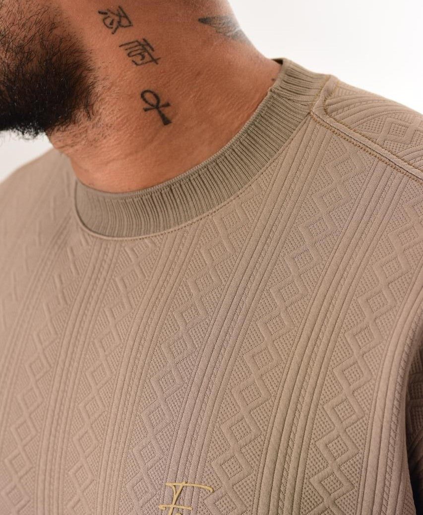 CONJUNTO OVERSIZE  HOMBRE TEXTURA