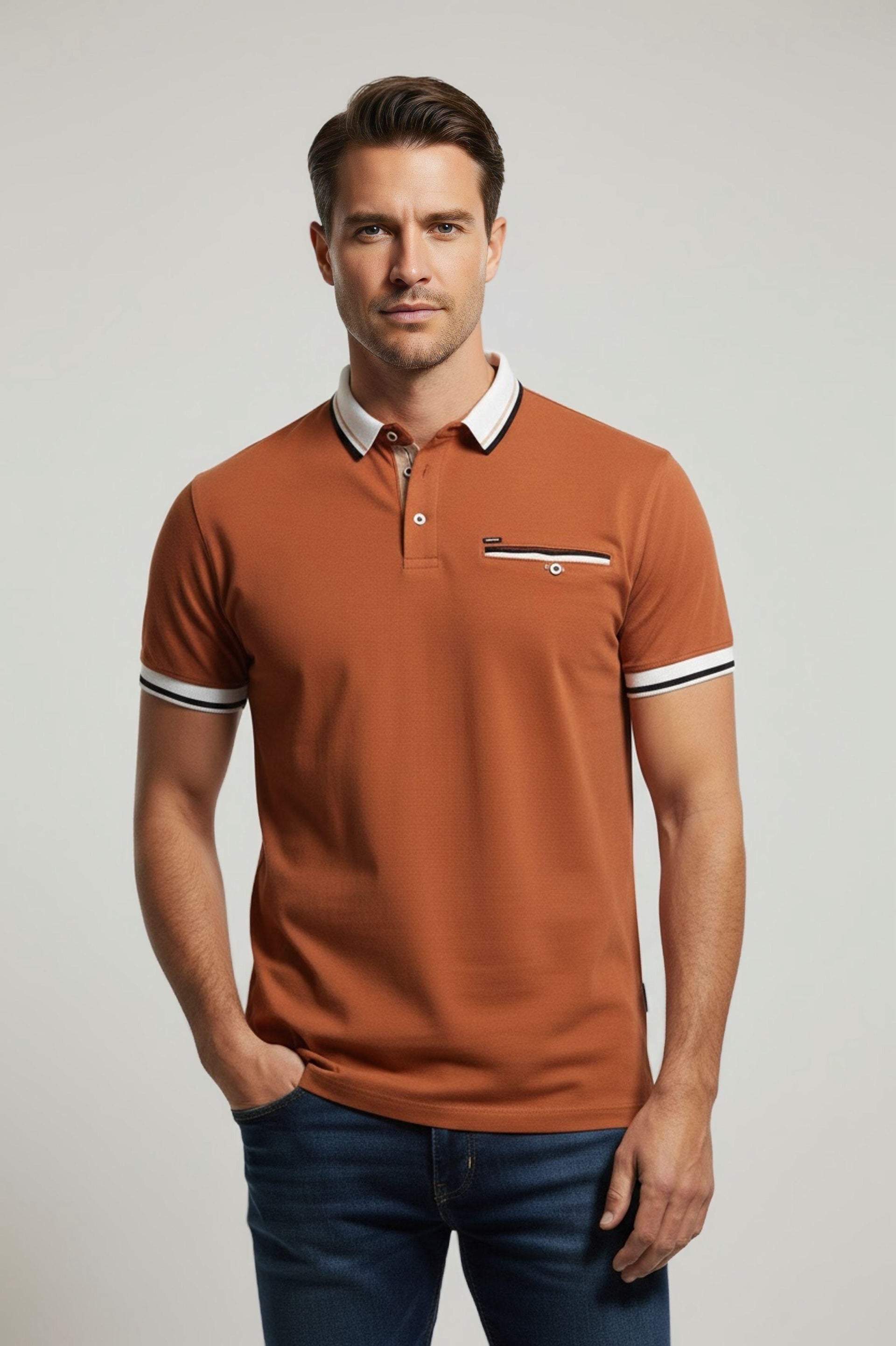 POLO RIBETE HOMBRE